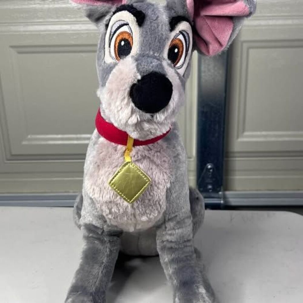 Disney Store Tramp Plush - Lady and the Tramp 16in